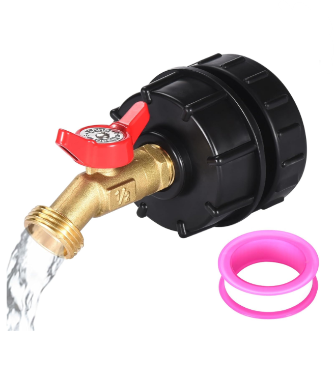 Garden hose adapters category illustration